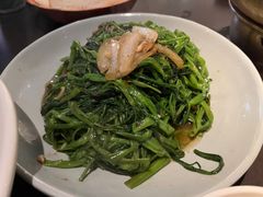 马拉盏炒通菜-大头虾越式风味餐厅(光明广场店)
