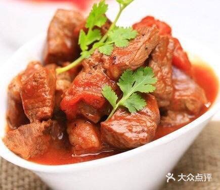 西红柿炖牛肉