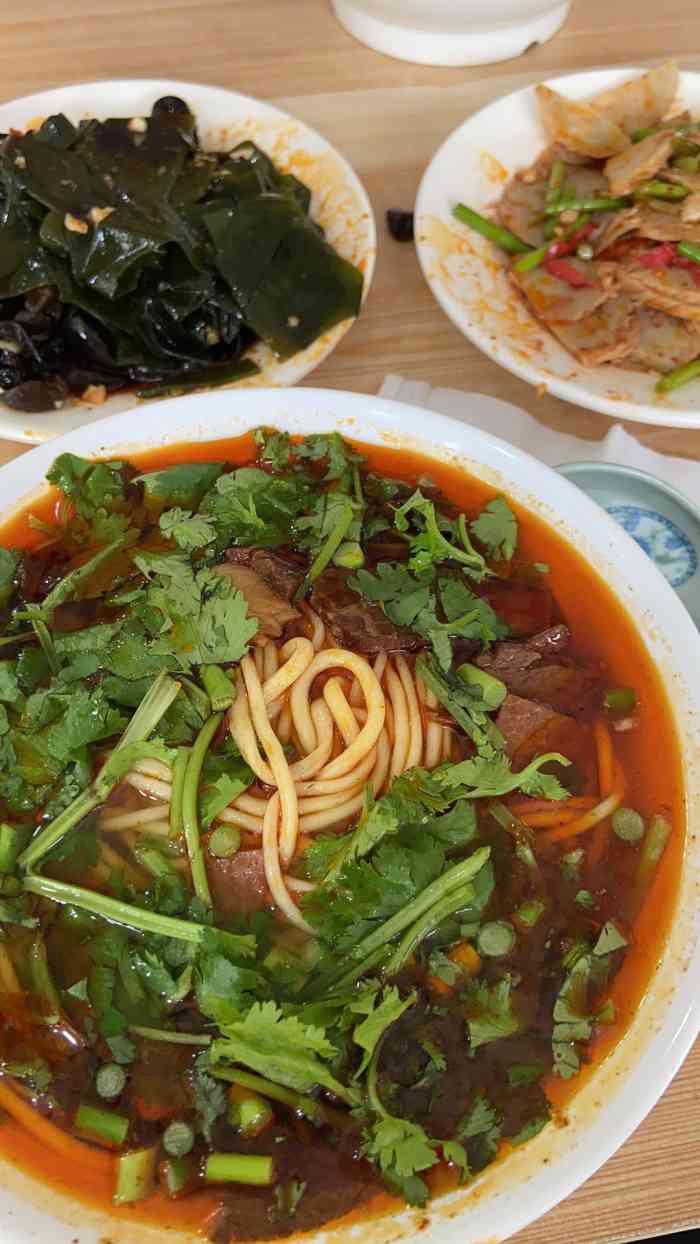 蒙城李杨拉面-"小时候的味道啊,一直没变过,环境也越来越.