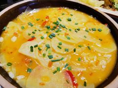 土家酸辣土豆片-山间农家