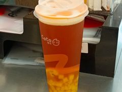 黄桃百香红茶-CoCo都可(颐高区店)