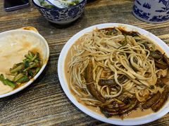 酱爆鳝丝面-顺丰面馆(打浦店)