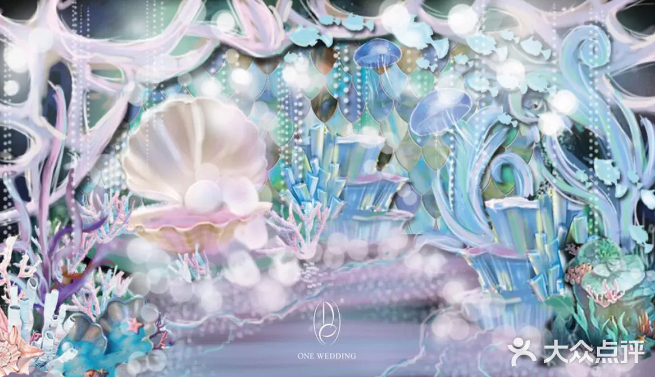 #OneWedding作品#——【人鱼姬深海童话】