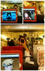 边热烫边用ipad看火影-DRG达人馆造型