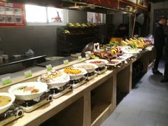 自助取餐区-煎饼卷大葱·非遗传承·潍坊菜(十笏园店)