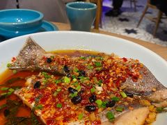 豆辣蒸鱼块-餐酷哈雷餐厅(通程广场店)