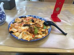 炒面片-清真·尖子尖牛肉面(王府井店)