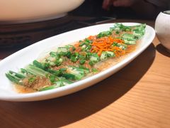 蒜蓉秋葵-坛宗剁椒鱼头(河西王府井店)