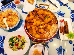 大盘鸡-撒拉花儿·新疆菜·清真(太阳宫店)