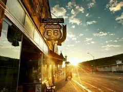 -66号公路起点牌