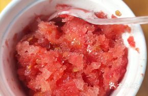 Sugar Tomato Ice Smoothie