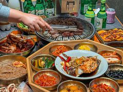 -草家酱蟹炭火烤肉店(珲春南路一店)