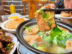 -金鸡老字号砂锅口袋豆腐