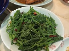 香酥虾皮丝瓜尖-小吊梨汤·北京菜(香山店)
