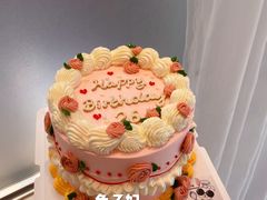 复古蛋糕-兔子妃私人定制蛋糕(城南花苑南区店)