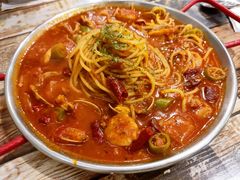 韩式辣海鲜意面-Kpasta韩式意大利面