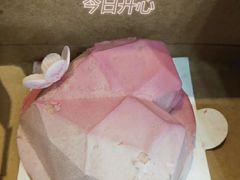 粉爱草莓甜心蛋糕-星巴克(济宁万达广场店)