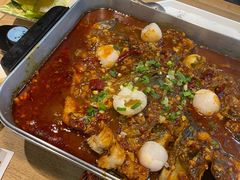 荔枝香辣清江鱼-鱼酷活鱼烤鱼(梅江印象城店)