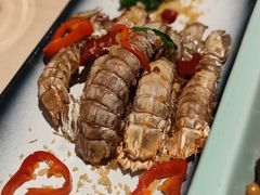 金蒜椒盐皮皮虾-避风塘(百联奥特莱斯广场店)