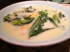 豆汤芥菜-绿茶餐厅