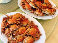 盐焗蟹-金辉海鲜餐厅