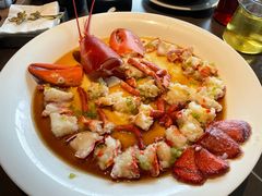 花雕蛋白蒸龙虾-南海渔村·徐博馆(琶洲店-粤菜养生宴)