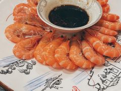 白灼基围虾-海棠湾聚鼎香海鲜坊(海昌梦幻不夜城店)