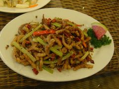 干煸鱿鱼须-普天和酒楼·新津菜·烤鸭(天津之眼店)