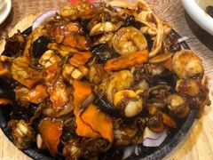 铁板三鲜-渔家颂歌渔家味道(青石路店)