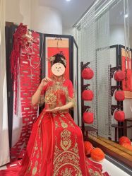 -懿沉香中式嫁衣礼服秀禾服龙凤褂马来褂旗袍总店