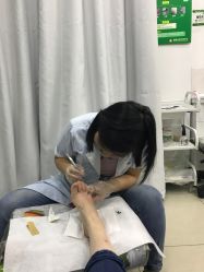 点击看大图 -德哥灰指甲脚气甲沟炎跖疣护理
