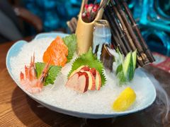 三文鱼腩刺身-桃桃厨房(公明店)