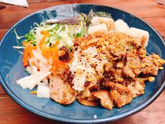 烤猪肉凉拌河粉-Le Chalet Dalat