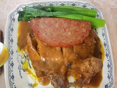 葱油猪扒饭-渔记茶餐厅(渔村店)