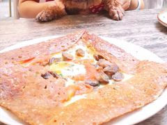 鸡蛋蘑菇熏肉荞麦可丽饼-RAC BAR(安福路店)