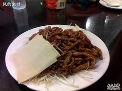 京酱肉丝-老浒记烤鸭-北京菜(琉璃厂店)