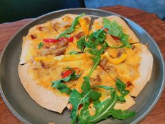 辣椒鸡肉咖喱芝士飞饼-FUNFUN有饭花园聚会餐厅