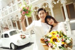 欧美时尚-巴黎婚纱摄影工作室