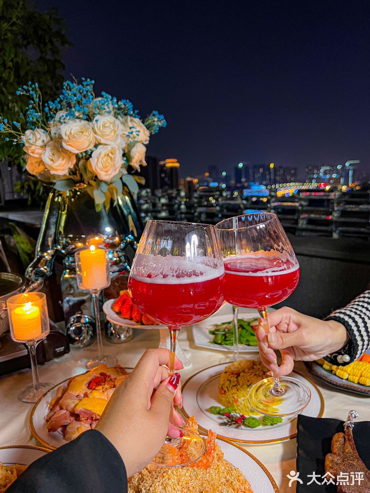 佛山🔥约会餐厅🥂绝美天台落日氛围敲美‼️