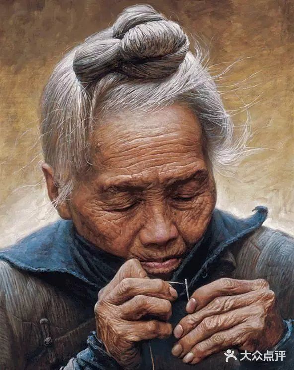 那些母亲与乡愁  尽在油画中的中国母亲