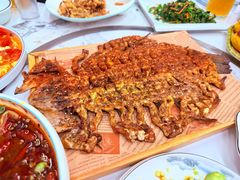 -回头客餐厅·家的味道农家菜·虹鳟鱼·铁锅炖(雁栖湖店)