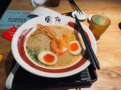 社长原汤拉面双虾双蛋-雷门拉面店(新光天地店)