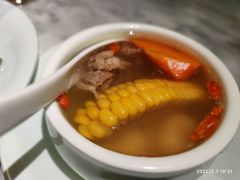 玉米山药排骨汤-雀蓝川菜(星悦汇店)