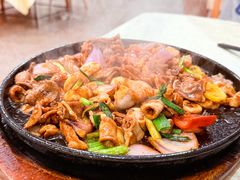 铁板炒生肠-标记美食新鲜猪杂(兴南大道店)