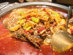 -探鱼·鲜青椒爽麻烤鱼(朝阳悠唐广场店)