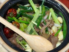 生啫脆牛舌-沙胆彪炭炉牛杂煲(上海日月光广场店)