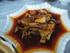凉拌土鸡-明升萝卜汤