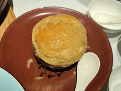酥皮椰皇炖桃胶-七号私厨·百年洋楼
