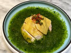 青葱姜蓉嫩鸡-青雅中餐厅(大连金石滩绿发希尔顿度假酒店)