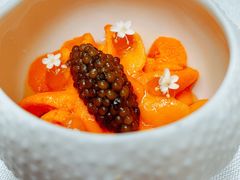 北海道紫海胆佐鱼子酱-Le Bistrot de Racine